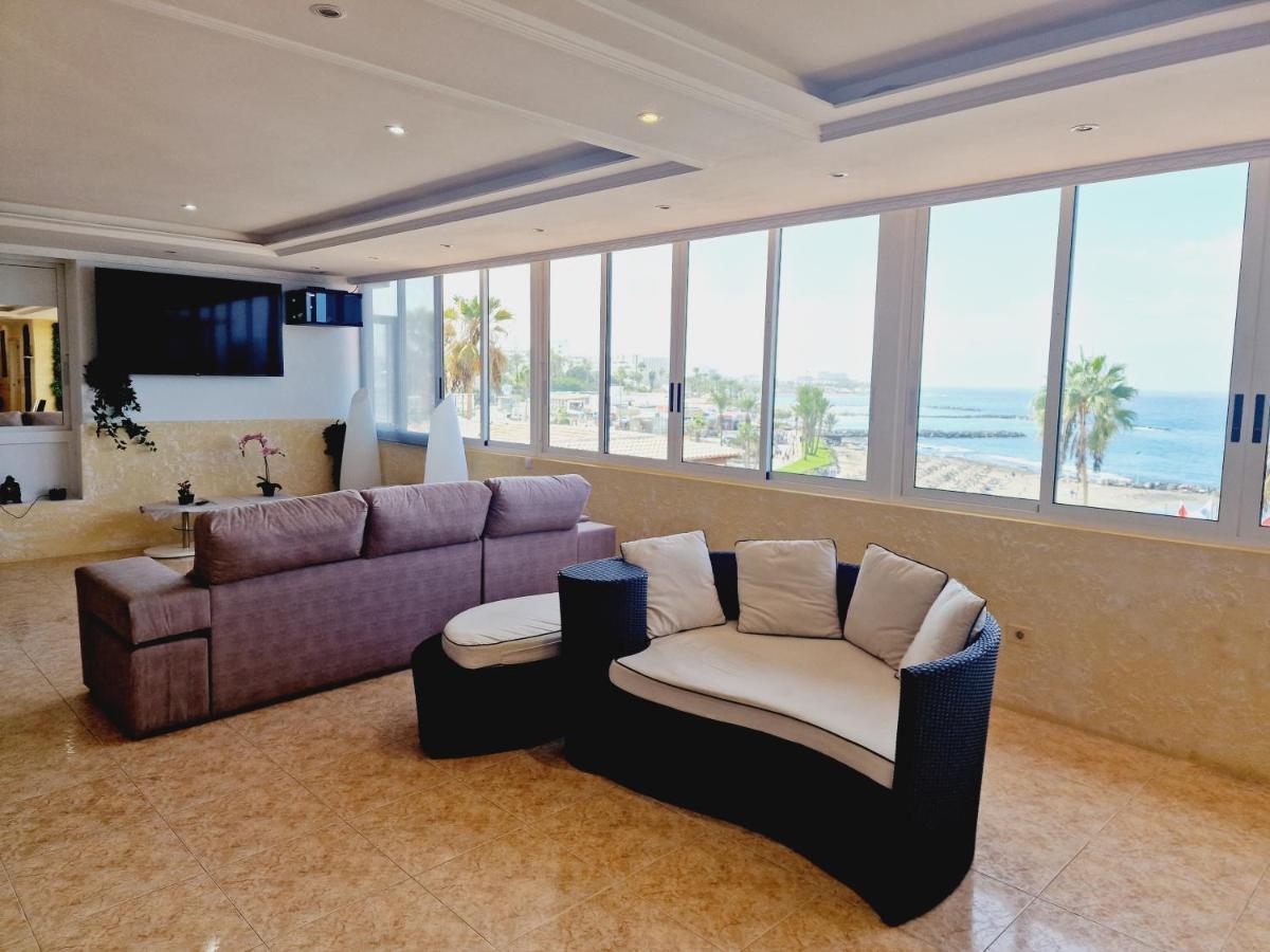 First Line Of The Ocean, 3 Bedrooms & Free Wifi Playa de las Américas Eksteriør billede